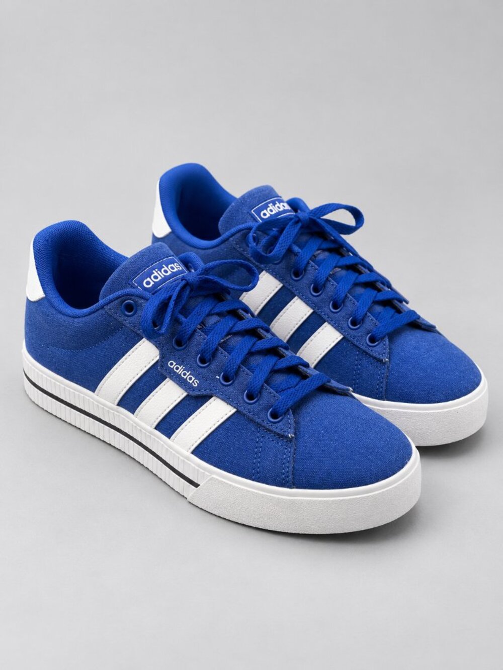 Adidas Men’s Blue Canvas Sneakers Size 8.5 – Worn Once